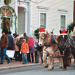 HITCH A RIDE: Horse-drawn carriages help ring in the holidays during the Providence Preservation Society&rsquo;s annual programming for tourists and local residents. / 