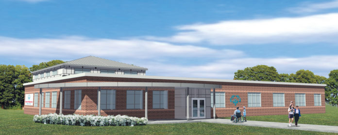 Work is scheduled to begin this month on an 8,800-square-foot facility on Route 116 in Smithfield that will serve as the new headquarters for the Special Olympics Rhode Island. The brick, stone and glass structure will include a suite of administrative offices, a boardroom and plenty of storage space. The eight-member staff is expected to move in early next fall. / 