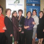 LGC&D's Women Count Group with Managing Principal, Richard DeRienzo with Lisa Bergeron and Susan Colantuono of Leading Women