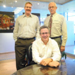 At Vision 3, design for growth is specialized VISIONARIES: Vision 3 Architects principals, from left, David Prengaman, Keith Davignon and William Gray, in the company’s Providence office. /