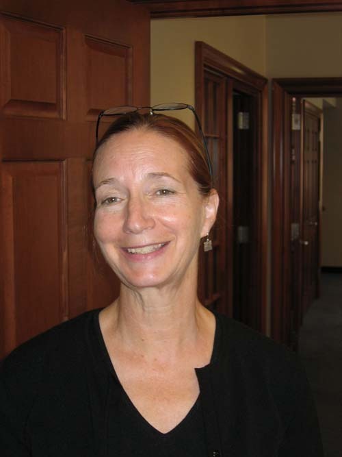 RIDING THE WAVE: Judith Swift, director of the URI Costal Institute, says that scientific illiteracy is a failing of the university system. / RIDING THE WAVE: Judith Swift, director of the URI Costal Institute, says that scientific illiteracy is a failing of the university system. /