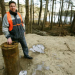 Big River water eyed for development WATER WORLD: Ken Burke, R.I. Water Resources Board general manager stands by a well head near Reynolds Pond in West Greenwich. Water from Big River Management Area could soon be drawn, decades after properties were taken by eminent domain. /