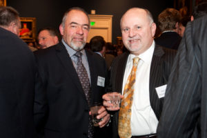 Bob Andrade & Karl Kozak of Pawtucket Credit Union / PBN Photo/ Stephanie Ewens