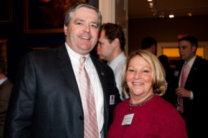 Mike Regan & Mary Jane Lilly, USI Insurance / PBN Photo/ Stephanie Ewens