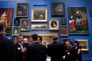 Guests conversing while enjoying the night / PBN Photo/ Stephanie Ewens