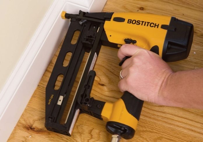 STANLEY-BOSTITCH PRODUCTS include the FN1664K, a 16-gauge finish nailer kit introduced two years ago. / STANLEY-BOSTITCH PRODUCTS include the FN1664K, a 16-gauge finish nailer kit introduced two years ago. /