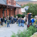 TAX ROLES: Filming for the movie "Hachi" took place at the former Woonsocket Train Station in June 2008. / 