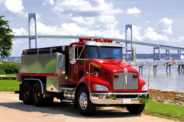 GREENWOOD EMERGENCY VEHICLES will build new Maxim Motor fire trucks like the one shown above, which belongs to the Jamestown Fire Department. / GREENWOOD EMERGENCY VEHICLES will build new Maxim Motor fire trucks like the one shown above, which belongs to the Jamestown Fire Department. /