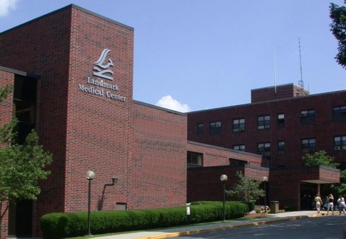 LANDMARK MEDICAL CENTER is in exclusive negotiations to be acquired by Caritas Christi Health Care, which a private equity firm bought on Thursday. / LANDMARK MEDICAL CENTER is in exclusive negotiations to be acquired by Caritas Christi Health Care, which a private equity firm bought on Thursday. /