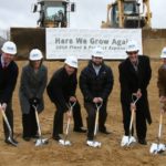BLOUNT FINE FOODS employees and clients took part in a groundbreaking ceremony Monday as the firm expands its Fall River headquarters. / 