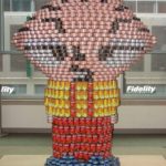 R.I. firms show can-do spirit fighting hunger STACKING UP: The Lerner | Ladds + Bartels and Shawmut Construction sculpture of Stewie from “Family Guy” was a national finalist in 2007. /