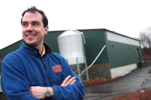 A STORM BREWING: Coastal Extreme Brewing Co. President Brent D. Ryan, outside the brewery's new headquarters at 293 J.T.
Connell Road in Newport. The company brews Newport Storm craft beers. / A STORM BREWING: Coastal Extreme Brewing Co. President Brent D. Ryan, outside the brewery's new headquarters at 293 J.T.
Connell Road in Newport. The company brews Newport Storm craft beers. /