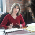 Flooding moves tax day back TAXING WORK: Jacquelyn H. Tracy, partner at Mandel & Tracy in Providence, is advising people to get their taxes done quickly despite the deadline reprieve. /