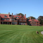 MCAULEY HALL, formerly Vinland Estate, at Salve Regina University in Newport. The school said it received a record number of freshman deposits this spring. / 