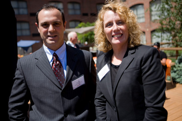 Jim Jette and Gizella Crawford, Tufts Health Plan / Rupert Whiteley