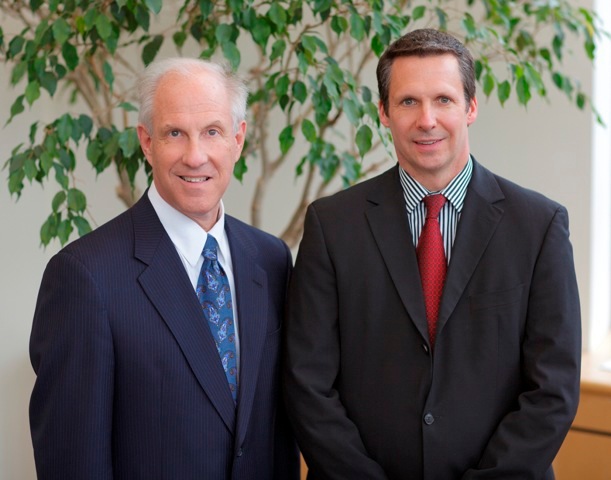 JOHN B. DAY, left, will be succeeded as president and CEO of Southcoast Health System next year by Southcoast Hospitals President and CEO Keith A. Hovan, right. / JOHN B. DAY, left, will be succeeded as president and CEO of Southcoast Health System next year by Southcoast Hospitals President and CEO Keith A. Hovan, right. /