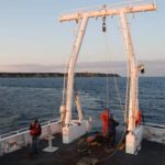 Groups fear SAMP moving too quickly DEEP WATERS: The Endeavor deploys an acoustic listening device south of Block Island in 2008 for the ocean Special Area Management Plan. /