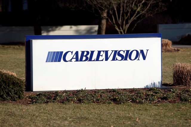 A CABLEVISION SIGN in front of its headquarters in Bethpage, N.Y. The company will buy Bresnan Communications from Providence Equity Partners. / A CABLEVISION SIGN in front of its headquarters in Bethpage, N.Y. The company will buy Bresnan Communications from Providence Equity Partners. /