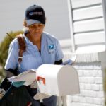 CVS wants Saturday mail service to stay A POSTAL WORKER delivers mail on Long Island in New York last year. The elimination of Saturday delivery would save the Postal Service $3 billion a year. /