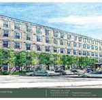 THE WAMPANOAG MILL, to be renamed Curtis Lofts, will contain 97 apartments for residents older than 55 on its 2.3-acre lot. / 