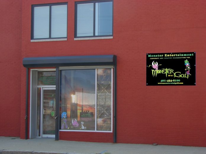 THE NEW HEADQUARTERS of Monster Entertainment on Harris Avenue in Providence. / THE NEW HEADQUARTERS of Monster Entertainment on Harris Avenue in Providence. /