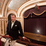 SOUND IDEAS: Stephen Habl, VMA general manager, shows off the theater, which is home to R.I. Philharmonic Orchestra performances on Fridays. / 