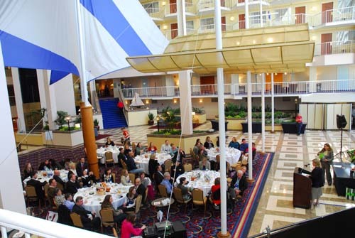 DISCOVERY MISSION: This year’s Discover New England conference at the Newport Marriot. It connected European tour operators with New England travel agents. / DISCOVERY MISSION: This year’s Discover New England conference at the Newport Marriot. It connected European tour operators with New England travel agents. /