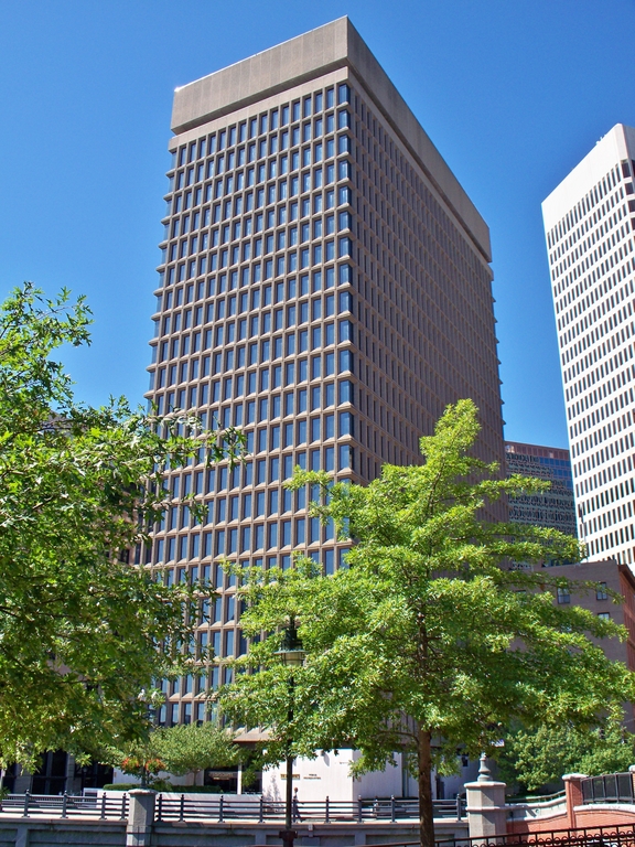 TEXTRON'S HEADQUARTERS, A 24-STORY BUILDING at 40 Westminster St. in Providence achieved Leadership in Energy and Environmental Design certification, the company announced on Oct. 5. / TEXTRON'S HEADQUARTERS, A 24-STORY BUILDING at 40 Westminster St. in Providence achieved Leadership in Energy and Environmental Design certification, the company announced on Oct. 5. /