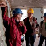 RWU master’s focuses on historic preservation PRESERVE AND PROTECT: Arnold Robinson, a RWU historic-preservation instructor, in the Waterman Tavern with students Kasey Beckwith, left, and Sydney School. /