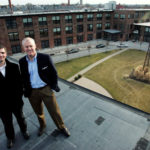 THROUGH THE ROOF: Peregrine Property Management, principals Jeff Spratt, left, and Brendan Kane, have seen their portfolio expand this year to 16 properties. / 
