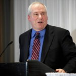 FEDERAL RESERVE BANK OF BOSTON PRESIDENT Eric Rosengren (file photo) spoke at the Providence Marriott Downtown on Wednesday. / 