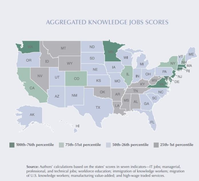 Rhode Island’s ‘knowledge economy’ ranks 16th, while Mass. No. 1