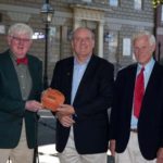 BankNewport donates $10K to support education at sea THOMAS W. KELLY, president and CEO of BankNewport, center, toured the new headquarters of Oliver Hazard Perry Rhode Island after presenting a $10,000 donation to the organization, represented by OHPRI Chairman Bart Dunbar, left, and OHPRI Vice Chairman Perry Lewis, right. /