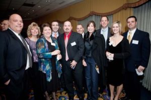 Blount Fine Foods staff enjoy the reception.