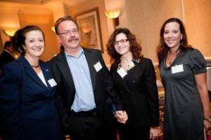 Karen Bannon, Honoree Peter Arpin, Ann Marie Fiske, Sylvia Louro / Rupert Whitely