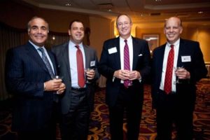 (L-R) Ron Stabile, Starkweather & Shepley, Chris Santilli and Roger Bergenheim, PBN and Mark Male.