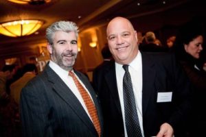 Larry Marchese, Legion 13 and David VIttorio, Blount Fine Foods.