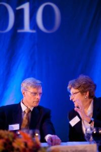 Richard DeRienzo, LGC&D, and Merrill Sherman, President & CEO, Bank Rhode Island