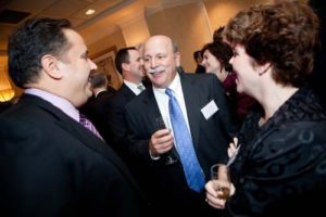 Corporate Citizenship winner, Gary Furtado (center)at the BEA reception.