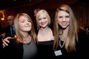 Kristen Healy, Honoree Lolita Healy, Caroline Healy