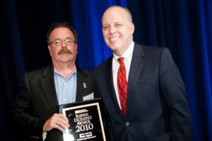 Honoree Peter Arpin, President of Arpin International, with Roger Bergenheim