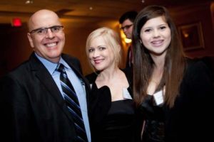 Mark Healy, Lolita Healy and Mary Margaret Healy.