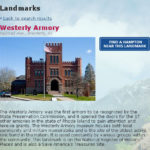THE WESTERLY ARMORY was chosen for Hampton Hotels' 2011 Save-A-Landmark program. / 