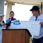 STEVE LICHTMAN of Fitness Together presents a check for $47,500 to the American Diabetes Association, part of the more than $50,000 the network raised for the ADA. / 