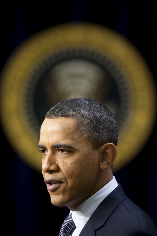 President Barack Obama speaks during a news conference in Washington, D.C., on Feb. 15. / President Barack Obama speaks during a news conference in Washington, D.C., on Feb. 15. /