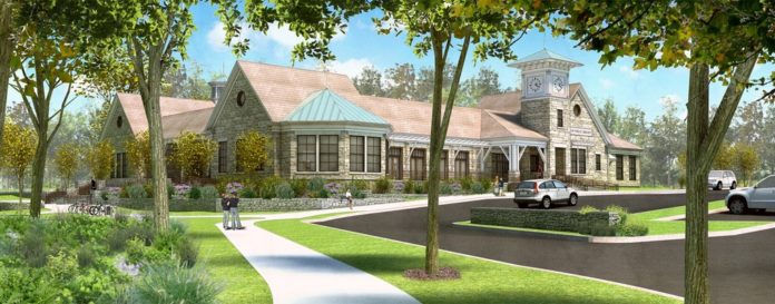 DONALD POWERS ARCHITECTS unveiled architectural plans last week for a new Tiverton public library. / DONALD POWERS ARCHITECTS unveiled architectural plans last week for a new Tiverton public library. /