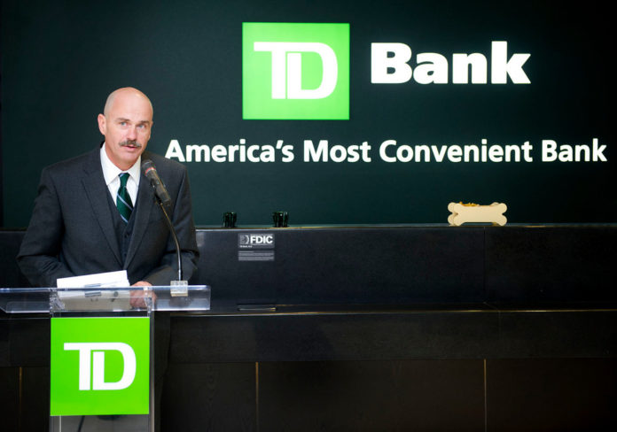 FILE PHOTO: TD Bank Rhode Island Market President Bob Kolb at the 'store' opening at 180 Westminster St. / FILE PHOTO: TD Bank Rhode Island Market President Bob Kolb at the 'store' opening at 180 Westminster St. /