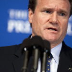 BRIAN T. Moynihan (file photo) said on Tuesday that Bank of America Corp. should be viewed by investors as a growth company that "can be both big and good for our customers." / 