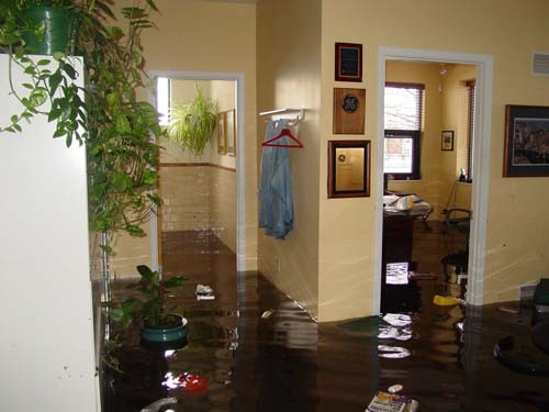 RISING PRESSURE: Shanix Technology Inc. experienced $1.4 million in damage during the March 2010 floods. Like many
companies hit hardest, Shanix did not have flood insurance and had to tap its own resources to recover. / RISING PRESSURE: Shanix Technology Inc. experienced $1.4 million in damage during the March 2010 floods. Like many
companies hit hardest, Shanix did not have flood insurance and had to tap its own resources to recover. /