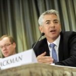 Pershing’s Ackman says he is short Simon Property shares WILLIAM Ackman, founder and CEO of Pershing Square Capital Management L.P., speaks at a New York University sponsored REIT symposium in New York on April 7. /